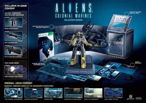 Aliens Colonial Marines Collector S Edition Revealed Alien Vs