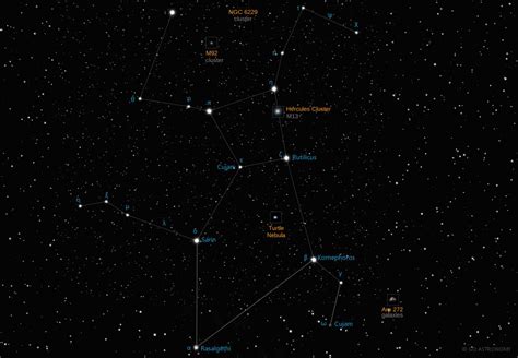 Hercules Constellation Stars - Hercules - Hercules is a large northern ...