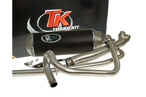 Exhaust Turbo Kit In X Road Hyosung Gt Maxiscoot