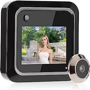 Digital Door Viewer Door Camera Peephole Camera 2 4in TFT LCD Screen 0