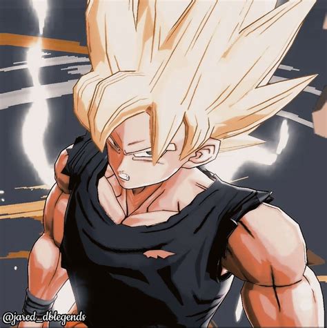 Ultra Ssj Goku Icon Dbl Anime Dragon Ball Dragon Ball Art Dragon Ball