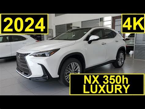 Lexus Nx H Awd Luxury Package Hybrid Suv Review Of Features And