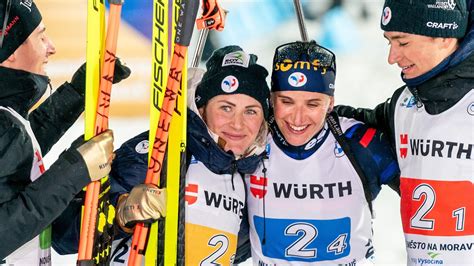 Mondiaux Nove Mesto Relais Dames Le Comportement De Julia Simon Et