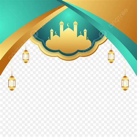 Islam Border Clipart Hd Png Islamic Border Design With Layered Style