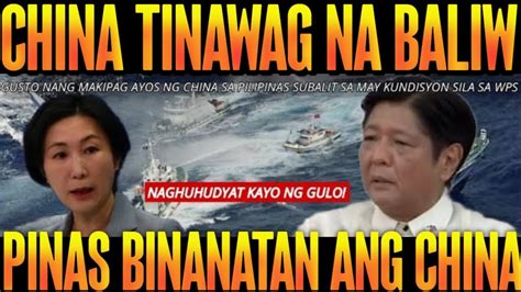 Nag Kasagotan Pumalag Ang Pilipinas Sa Balak Ng China Sa Mga Pinoy Sa