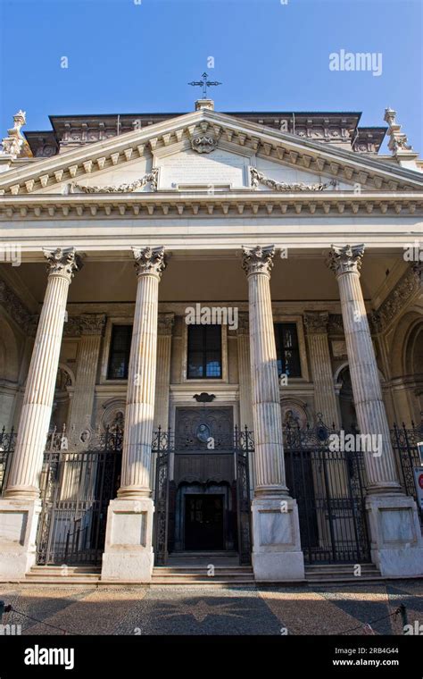 Italy, Piedmont, Turin, San Filippo church Stock Photo - Alamy