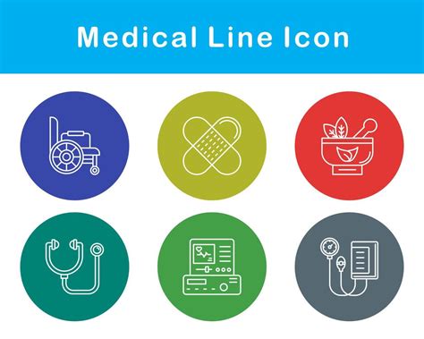 Medical Vector Icon Set Vector Art At Vecteezy