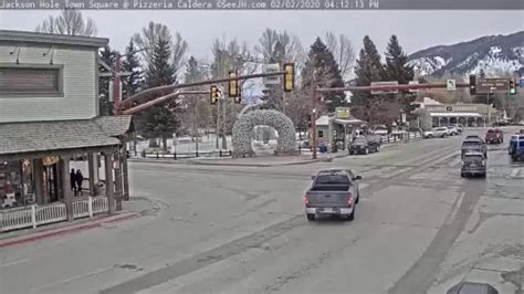 Jackson Hole Wyoming Downtown Live Cam