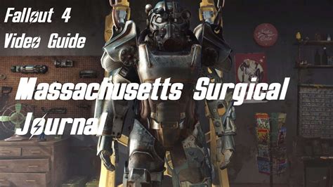 Fallout Massachusetts Surgical Journal Locations Youtube