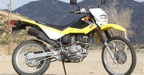 2015 Suzuki DR200S Review Dirt Rider