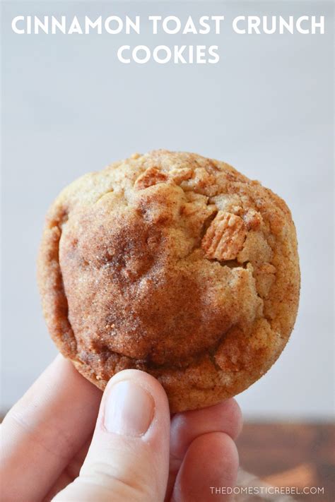 Cinnamon Toast Crunch Cookies The Domestic Rebel