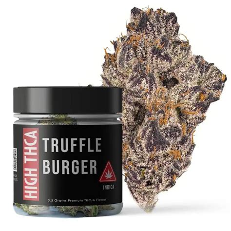 Truffle Burger Strain THCA Flower Ounces And Eighths For Sale