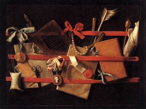 Tromp Loeil Still Life 1664 Samuel Dirksz Van Hoogstraten