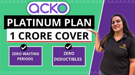 Acko Platinum Plan With Crore Sum Insured Acko Insurance Honest