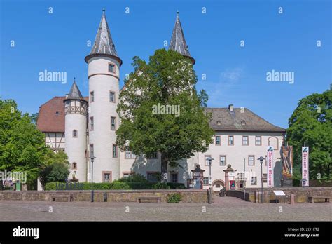 Lohr Am Main Lohr Castle Snow White Castle Spessart Museum Stock