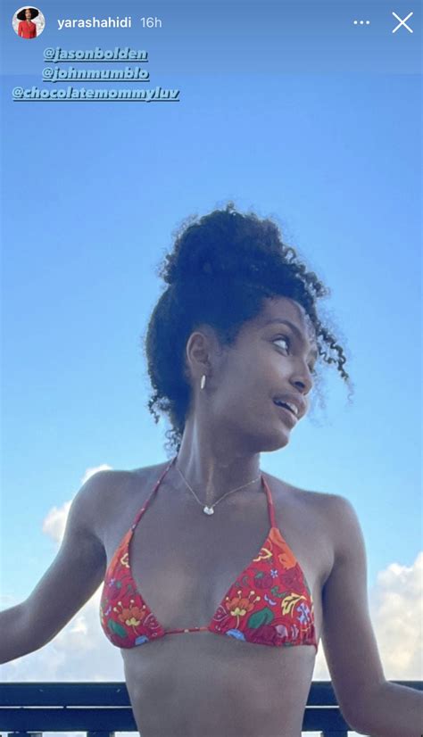 8 Sexy Hot Yara Shahidi Bikini Pics