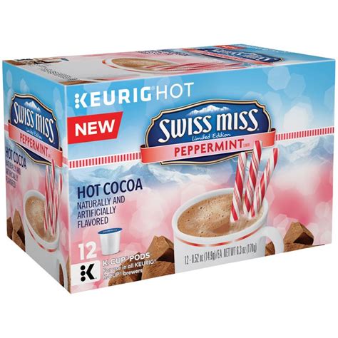 Swiss Miss Peppermint Flavor Hot Cocoa K Cup Pods Reviews