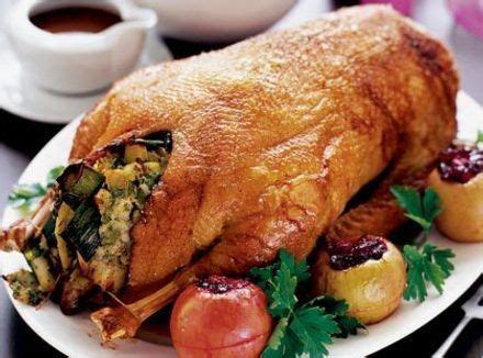 Roast Stuffed Goose with Gravy | Goose recipes, Roast goose recipes, Recipes