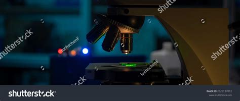 Scientific Microscope Nanotechnology Laboratory Stock Photo 2026127012