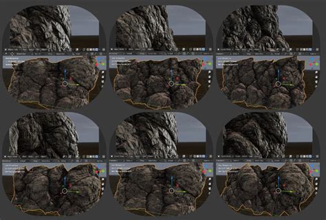 3D Realistic Cliff Generator Blender TurboSquid 1626898