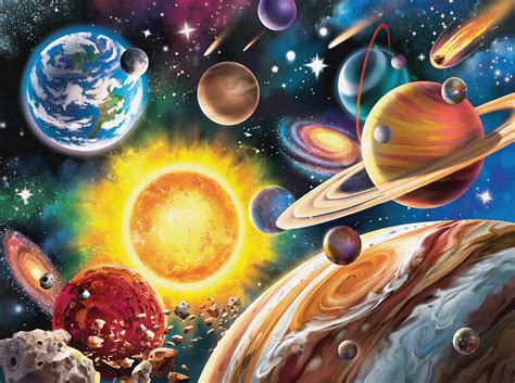 Solar System Pieces Sunsout Puzzle Warehouse