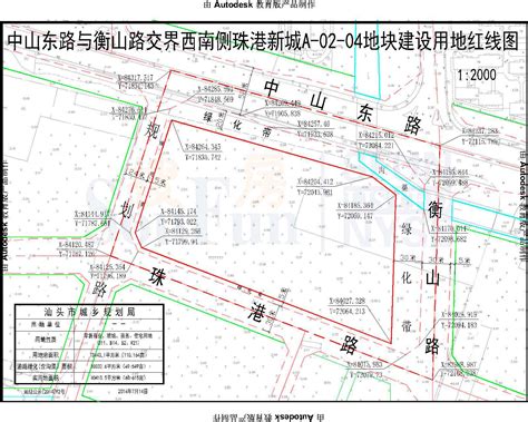 建筑用地红线图是什么意思 用地红线、建筑线等怎么表示？