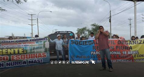 Paro En Piura Cu Les Son Las Carreteras Bloqueadas