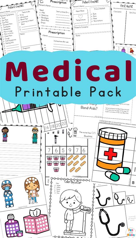 6 Free Doctor Pretend Play Printables Worksheets Activity Worksheets | Images and Photos finder