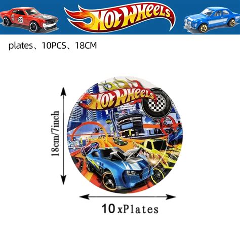 Hot Wheels Vajilla Desechable Para Decoraci N De Cumplea Os Mantel Plato Servilleta Coche De