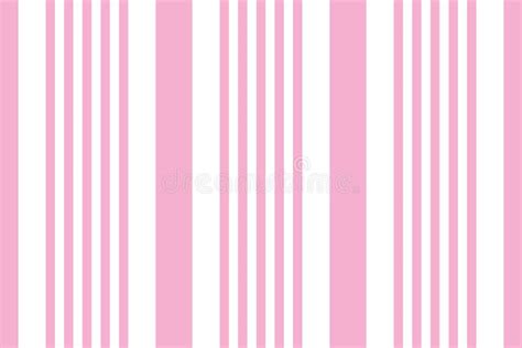 Seamless Striped Background In White And Pink Stock Vector