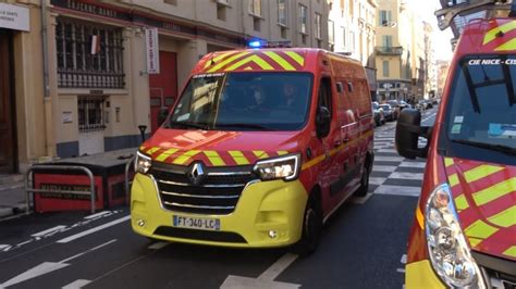 SDIS 06 Sapeurs Pompiers Nice VSAV Hancy C683 En Urgence Nice Fire