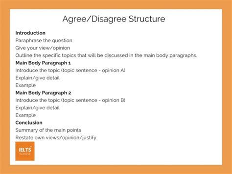 How To Write An Agree Or Disagree Essay IELTS ACHIEVE