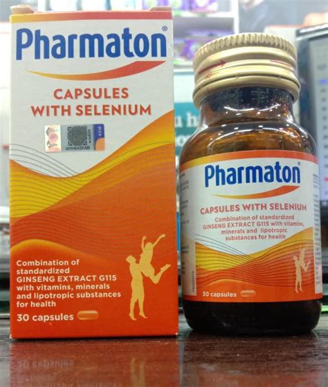 Pharmaton Capsules With Selenium Lazada