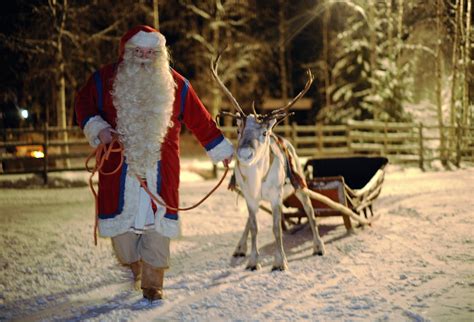 Let's travel the world!: Santa Claus Village in Rovaniemi, Finland.