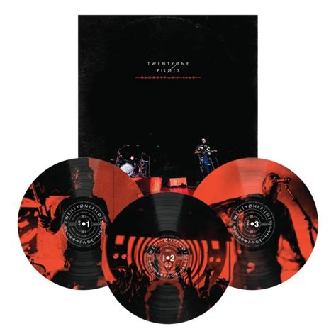 Twenty One Pilots 3 LP Blurryface Live Vinyl 3LP Musicrecords