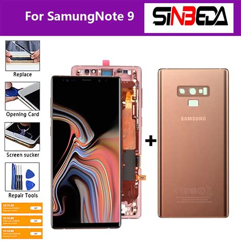 Super OLED 6 4 LCD Display For Samsung Galaxy Note 9 N960 N960F LCD