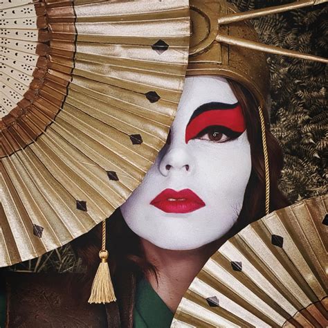 Kyoshi Warrior Makeup By Shironuri Makeup On Deviantart
