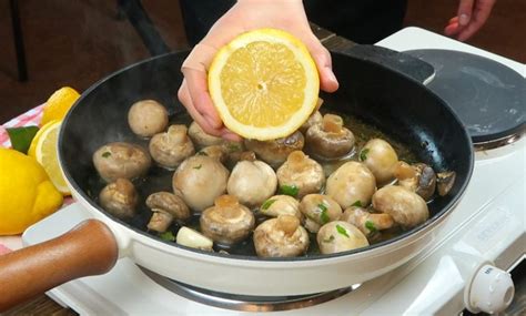 Lemon Mushrooms An Easy And Delicious Recipe