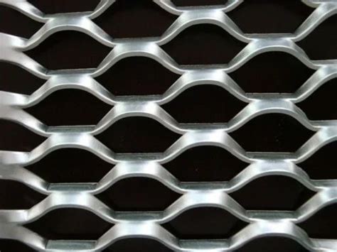 Aluminium Hot Rolled Aluminum Expanded Mesh For Industrial Packaging