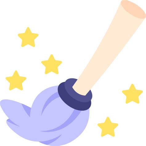 Flying Broom Generic Flat Icon