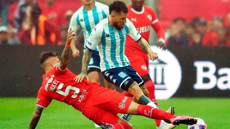 Independiente vs Racing tras el final del 1T el clásico de