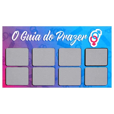 Jogo Adulto para Casal Raspadinha Posições Sexuais Héteros Rio Preto Sex Shop Castelo dos