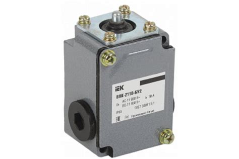 Концевой выключатель IEK ВПК-2110-БУ2, толкатель, IP65 KV-1-2110-1 ...