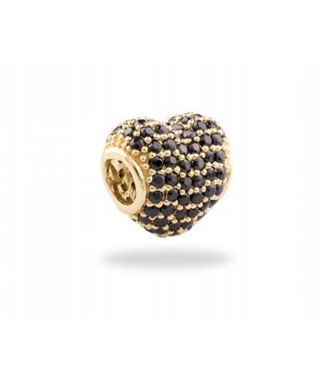 ZŁOTA ZAWIESZKA TYPU PANDORA MODUŁOWA 585 SERCE - Charms - 1284 - Goldmark