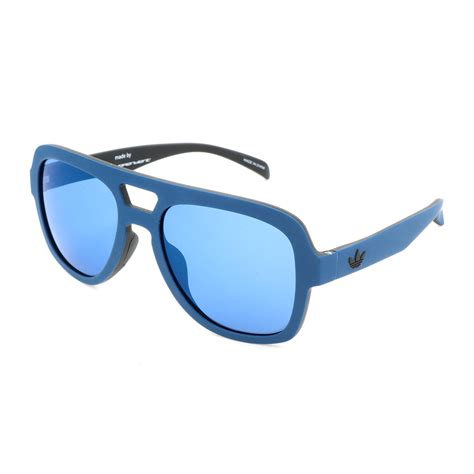 Mens Aor011 Sunglasses Dark Blue Black Adidas Touch Of Modern