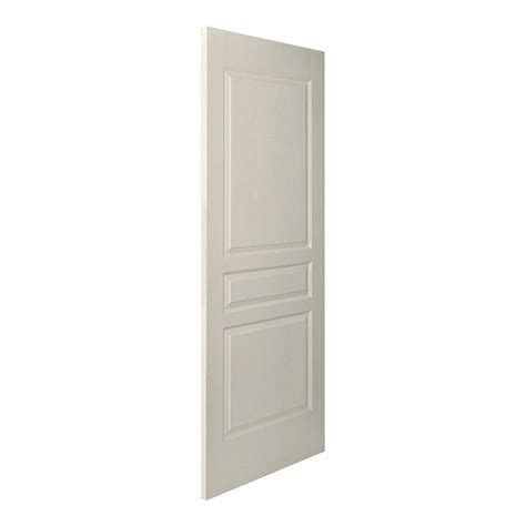 PUERTA DE TAMBOR 3 PANELES BLANCO 80 X 213 CM The Home Depot México