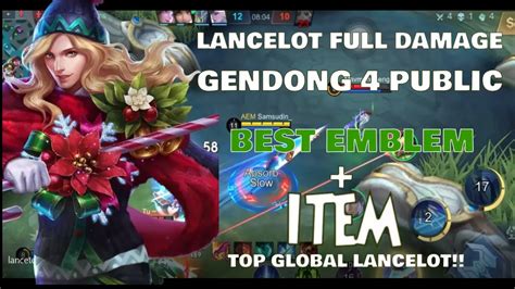 Lancelot Gendong Public Tutorial Lancelot Lancelot Gameplay