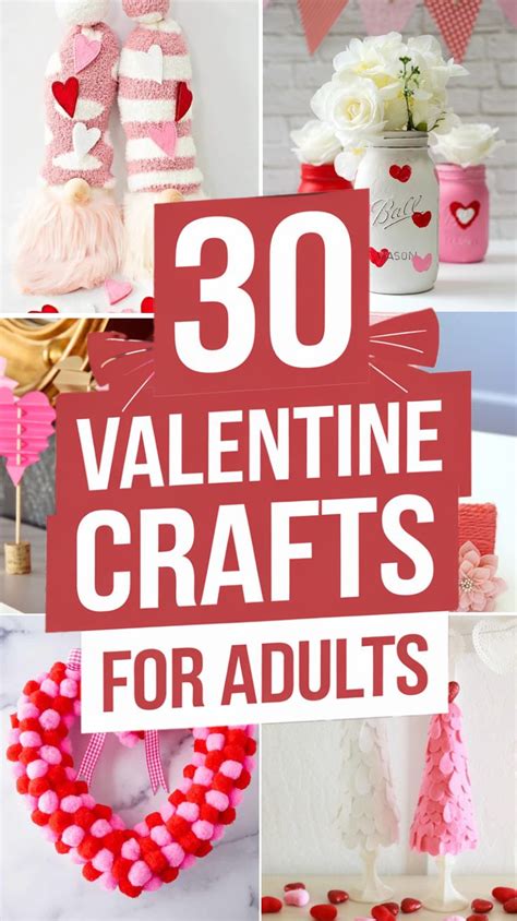 30 Valentine Crafts For Adults - Handy Keen