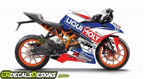 Buy Cr Decals Ktm Rc Custom Decals Wrap Stickers Full Body Liqui Moly Edition Kit Rc 200390