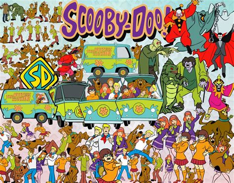 Scooby Doo Svg Bundle Cartoon Svg Layered SVG Bundle Scooby Doo Svg